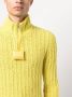 Moncler Geribbelde trui Geel - Thumbnail 5