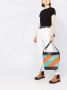 Moncler Getailleerd T-shirt Zwart - Thumbnail 4