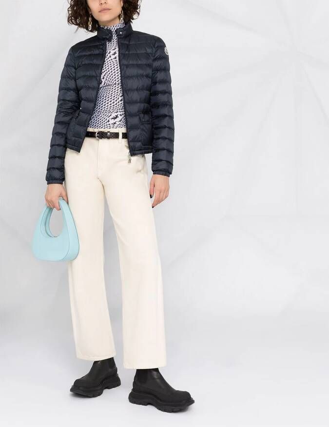 Moncler Gewatteerd donsjack Blauw
