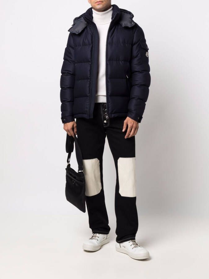 Moncler Gewatteerd jack Blauw
