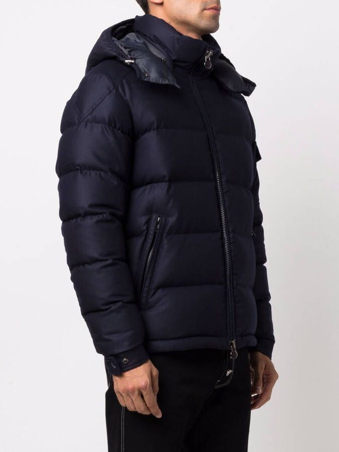 Moncler Gewatteerd jack Blauw