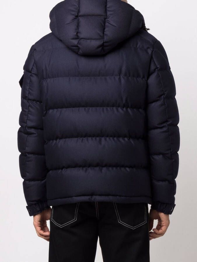 Moncler Gewatteerd jack Blauw