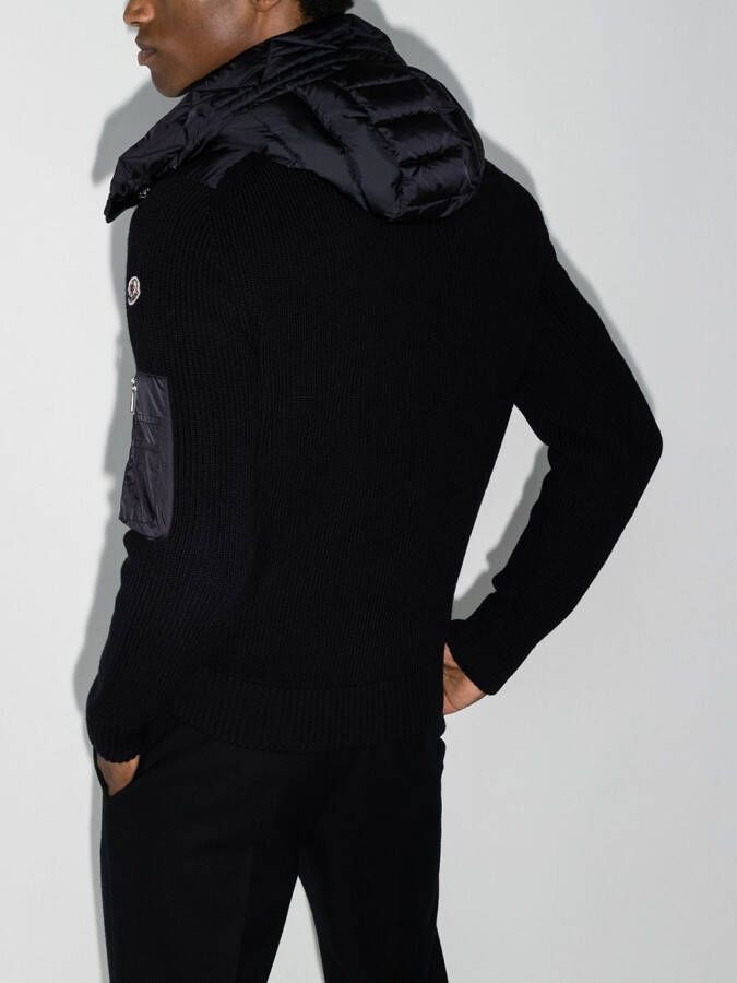 Moncler Gewatteerd jack Blauw