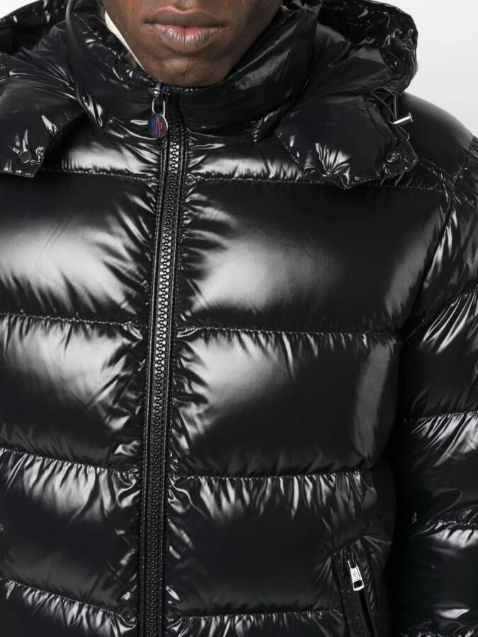 Moncler Gewatteerd jack Zwart