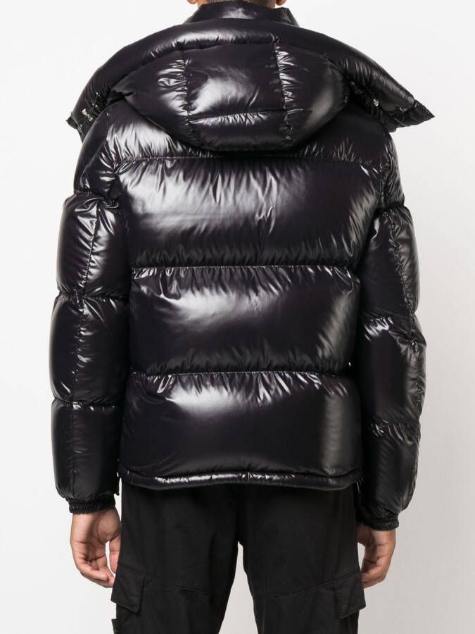 Moncler Gewatteerd jack Zwart