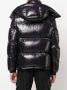 Moncler Gewatteerd jack Zwart - Thumbnail 4