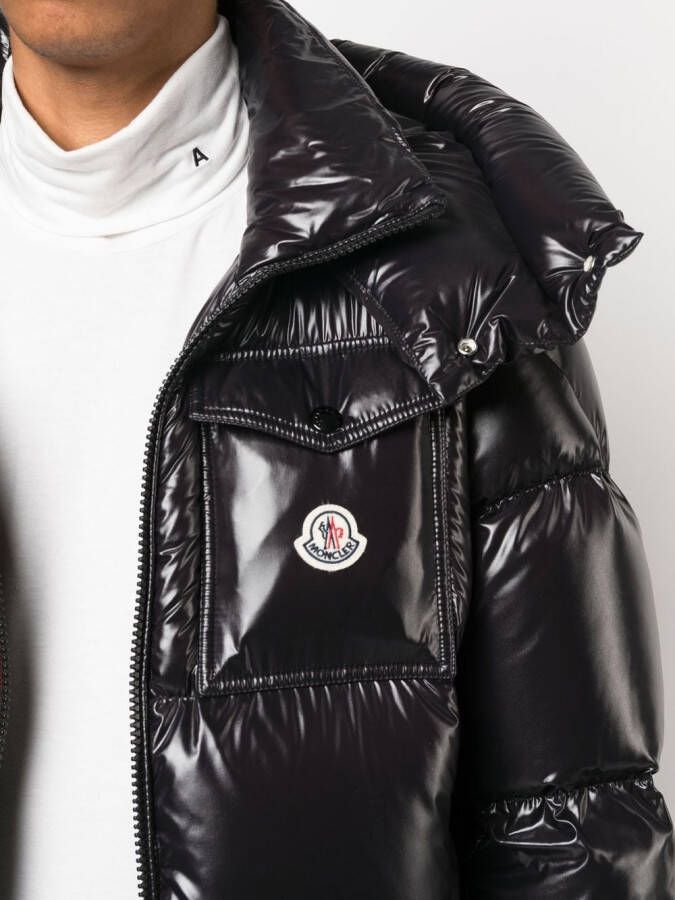 Moncler Gewatteerd jack Zwart