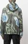 Moncler Grenoble Day Namic bomberjack met abstracte print Groen - Thumbnail 4