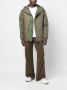 Moncler Donsjack met capuchon Groen - Thumbnail 2