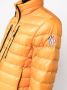 Moncler Grenoble Donsjack met logopatch Oranje - Thumbnail 5