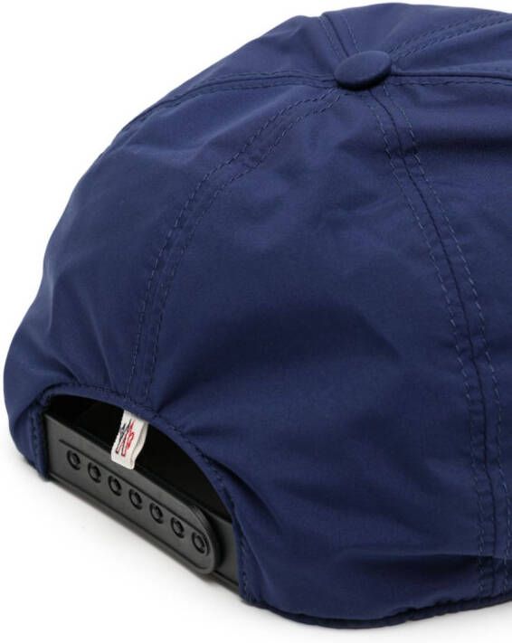 Moncler Grenoble Pet met logo-reliëf Blauw