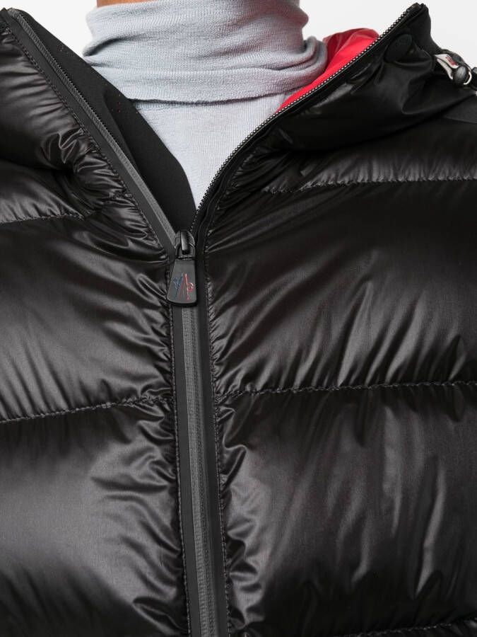 Moncler Grenoble Gewatteerd jack Zwart