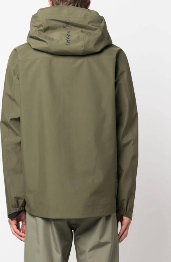 Moncler Grenoble Jack met capuchon Groen