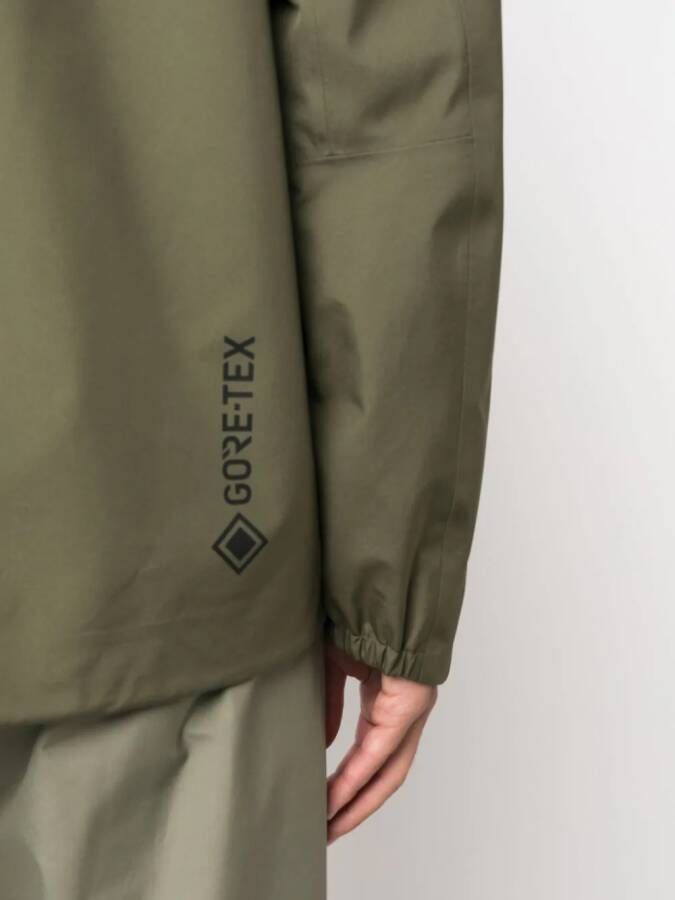 Moncler Grenoble Jack met capuchon Groen