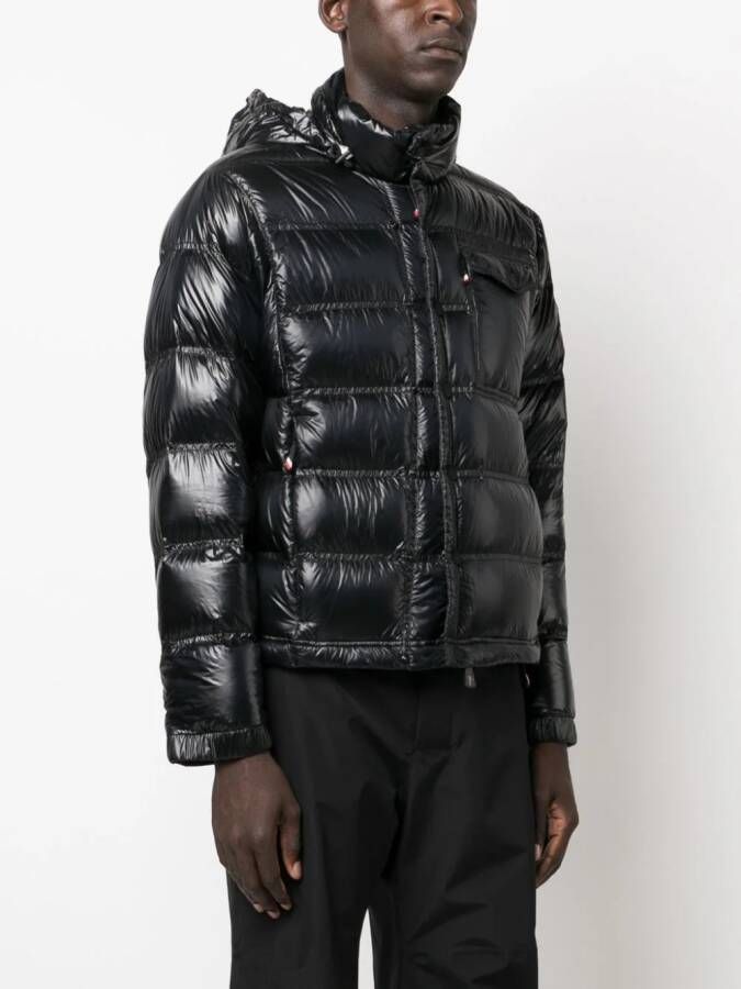 Moncler Grenoble Jack met logopatch Zwart