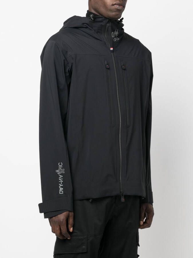 Moncler Grenoble Jack met logoprint Zwart