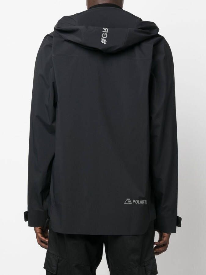 Moncler Grenoble Jack met logoprint Zwart