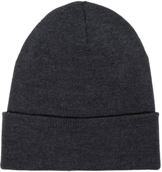 Moncler Grenoble Muts met logopatch Grijs