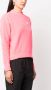 Moncler Grenoble Sweater met logopatch Roze - Thumbnail 3