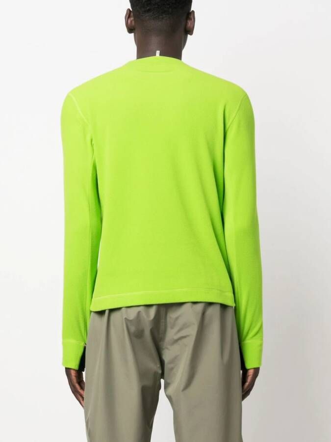 Moncler Grenoble Sweater met logoprint Groen