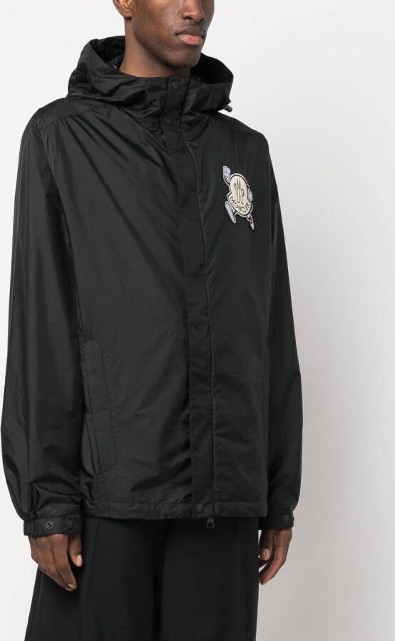 Moncler Jack met capuchon Zwart