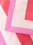 Moncler Handdoek met logoprint Roze - Thumbnail 2