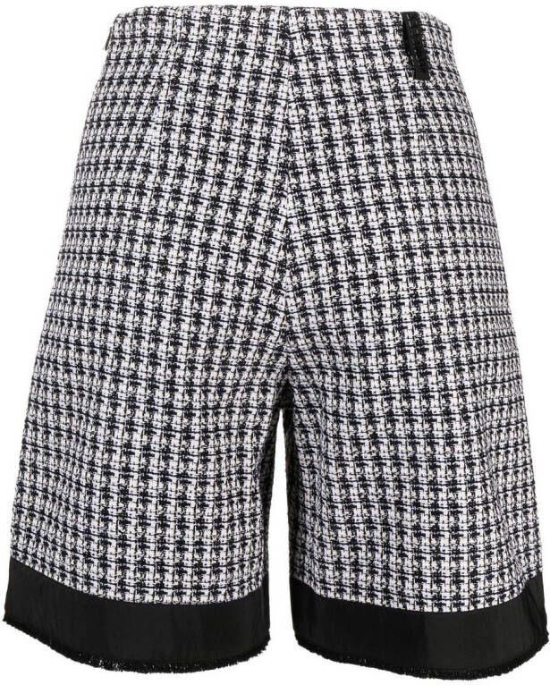 Moncler High waist shorts Zwart