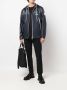 Moncler Hoodie met logoprint Blauw - Thumbnail 2