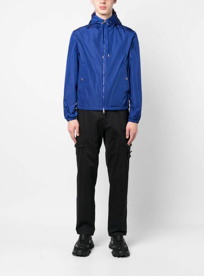 Moncler Jack met capuchon Blauw