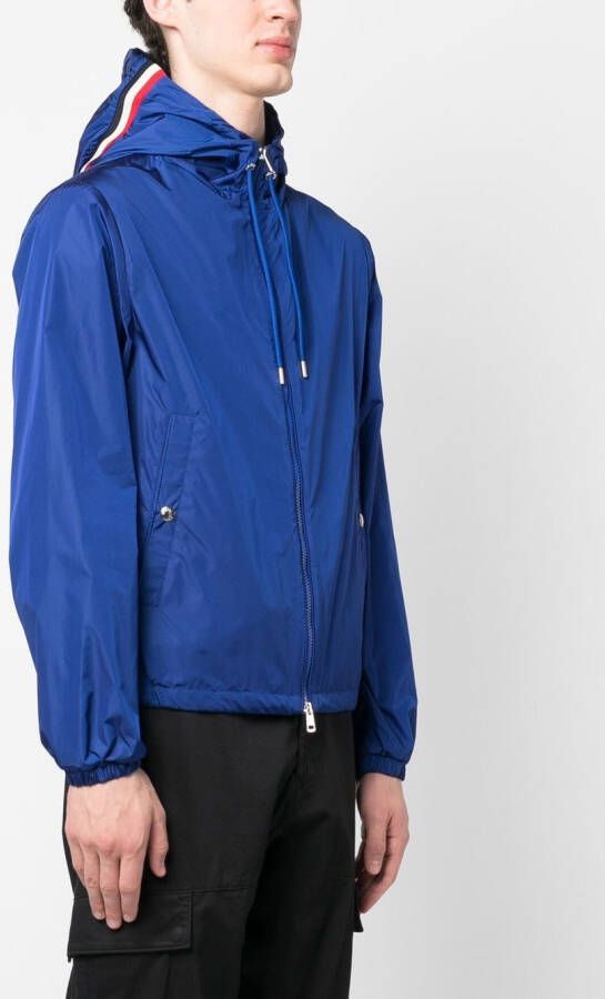 Moncler Jack met capuchon Blauw