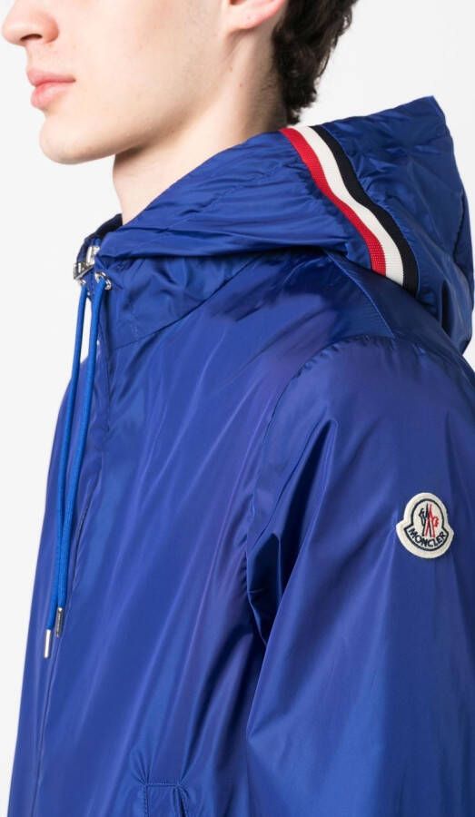 Moncler Jack met capuchon Blauw