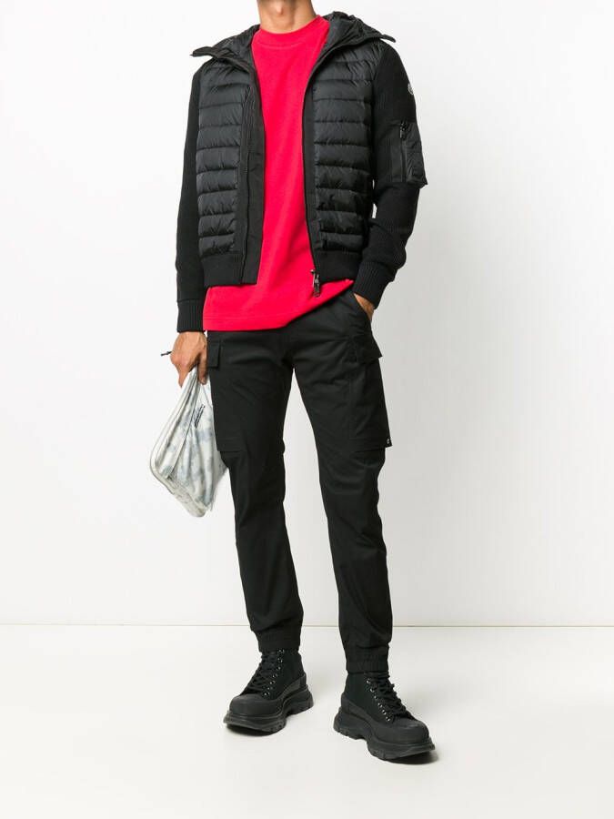 Moncler Jack met capuchon Zwart