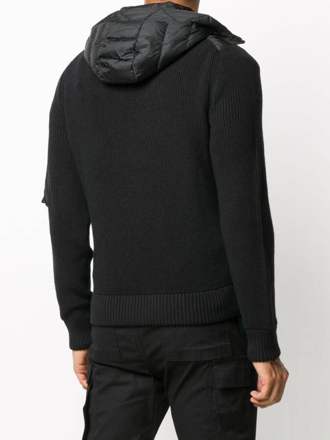 Moncler Jack met capuchon Zwart