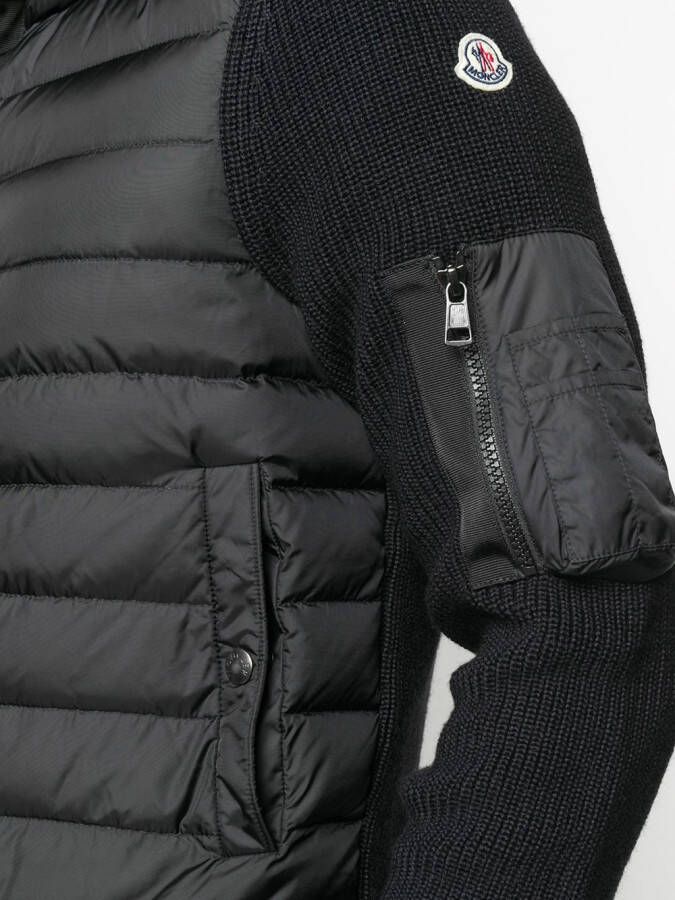 Moncler Jack met capuchon Zwart