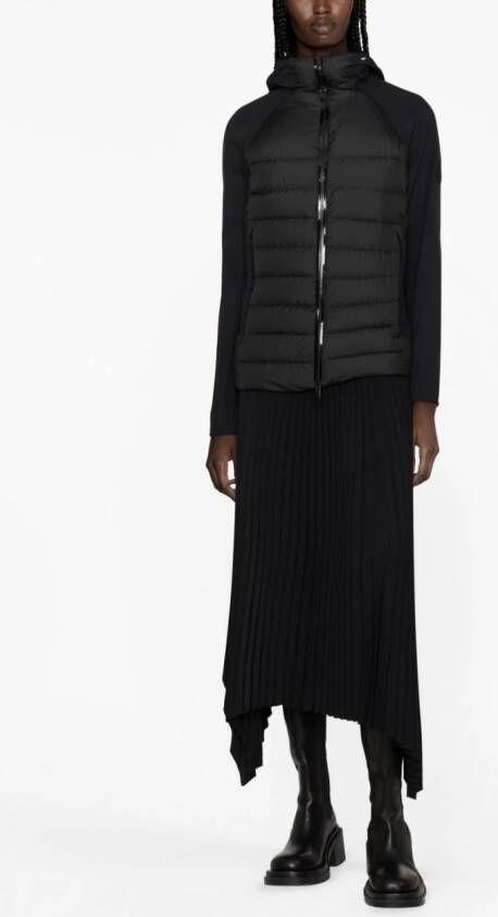 Moncler Jack met logopatch Zwart