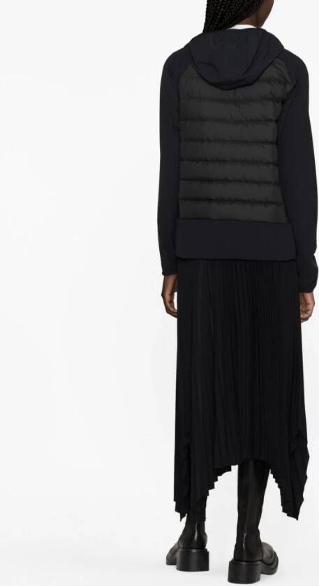 Moncler Jack met logopatch Zwart