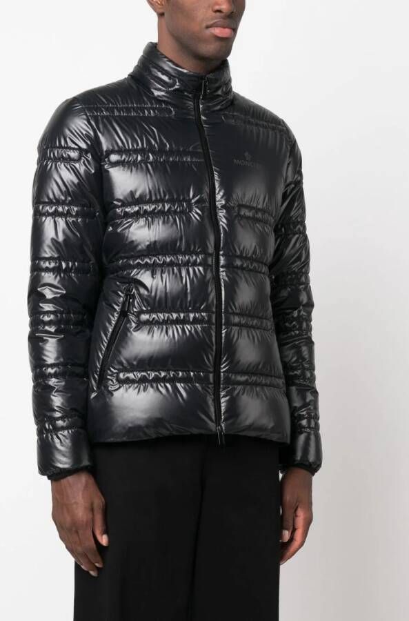 Moncler Jack met logoprint Zwart
