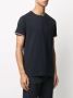 Moncler Katoenen stretch T-shirt Blauw - Thumbnail 2