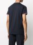 Moncler Katoenen stretch T-shirt Blauw - Thumbnail 3
