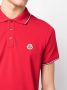 Moncler Poloshirt met logopatch Rood - Thumbnail 5