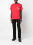Moncler T-shirt met logopatch Rood - Thumbnail 2
