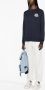 Moncler Sweater met logopatch Blauw - Thumbnail 2