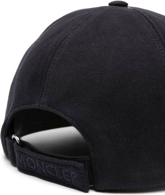 Moncler Pet met logopatch Blauw