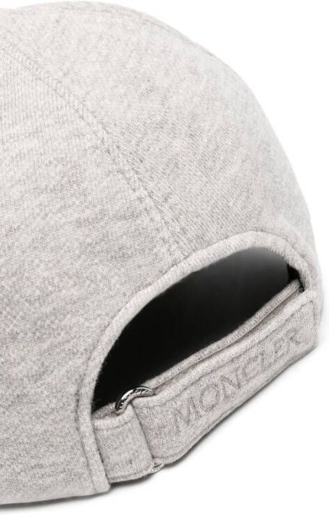 Moncler Pet met logopatch Grijs