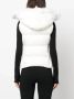 Moncler Bodywarmer met capuchon Wit - Thumbnail 4