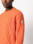 Moncler Trui met logopatch Oranje - Thumbnail 5