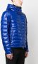 Moncler Donsjack met logopatch Blauw - Thumbnail 3