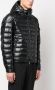 Moncler Donsjack met logopatch Zwart - Thumbnail 3