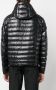 Moncler Donsjack met logopatch Zwart - Thumbnail 4