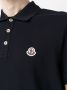 Moncler Poloshirt met logopatch Blauw - Thumbnail 5